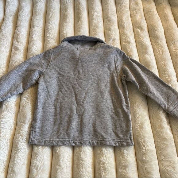 100% cotton Gray Toddler Pullover Top size 3T - Picture 4 of 9
